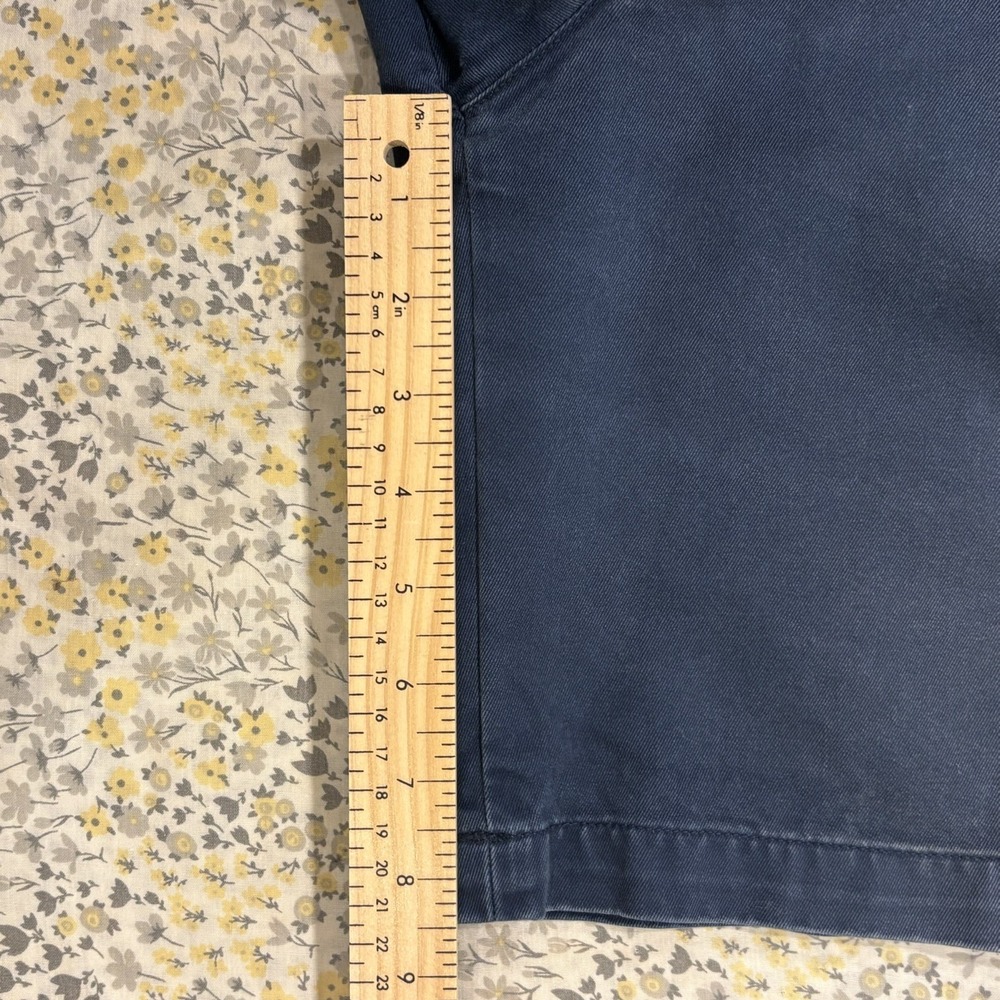 Vineyard Vines Club Shorts Mens Size 36 Blue Cotton Twill Chino Casual Preppy - Picture 6 of 11